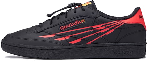 Reebok Club C 'Black Red' 100034257 Reebok Club C 'Black Red' 100034257