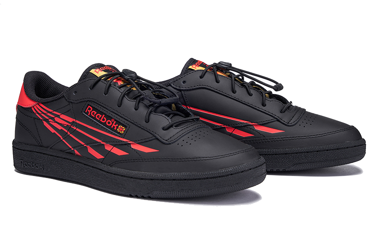 Lookbook Reebok Club C 'Black Red' 100034257
