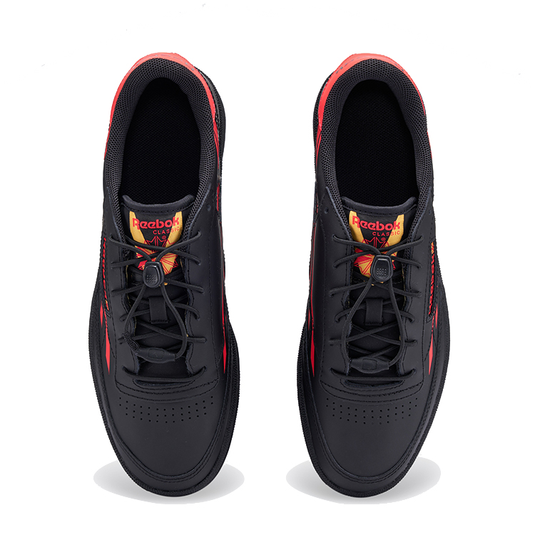 Purchase Reebok Club C 'Black Red' 100034257