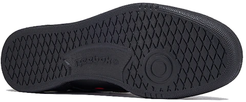 Details for Reebok Club C 百搭舒適 經典大氣 防滑耐磨 低幫 板鞋 男款 黑紅色