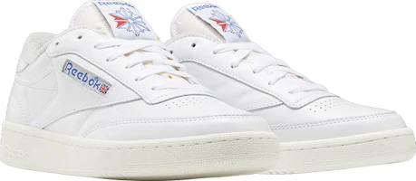 Shop Reebok Club C 舒適百搭 耐磨 低筒 滑板鞋 男女款 白色