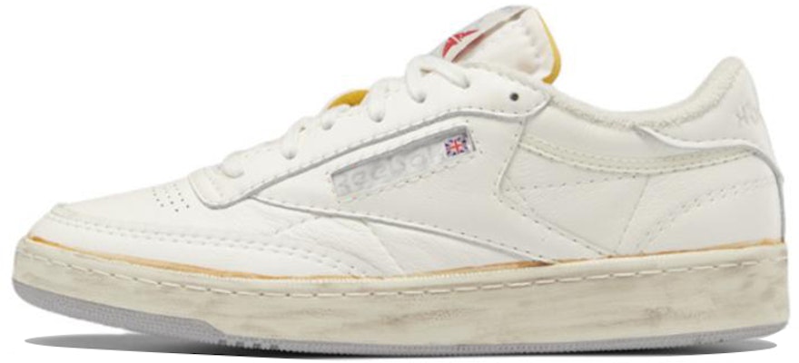 Reebok Club C 時尚休閒 低筒 滑板鞋 男女同款 米棕色 Buy Reebok Club C 時尚休閒 低筒 滑板鞋 男女同款 米棕色