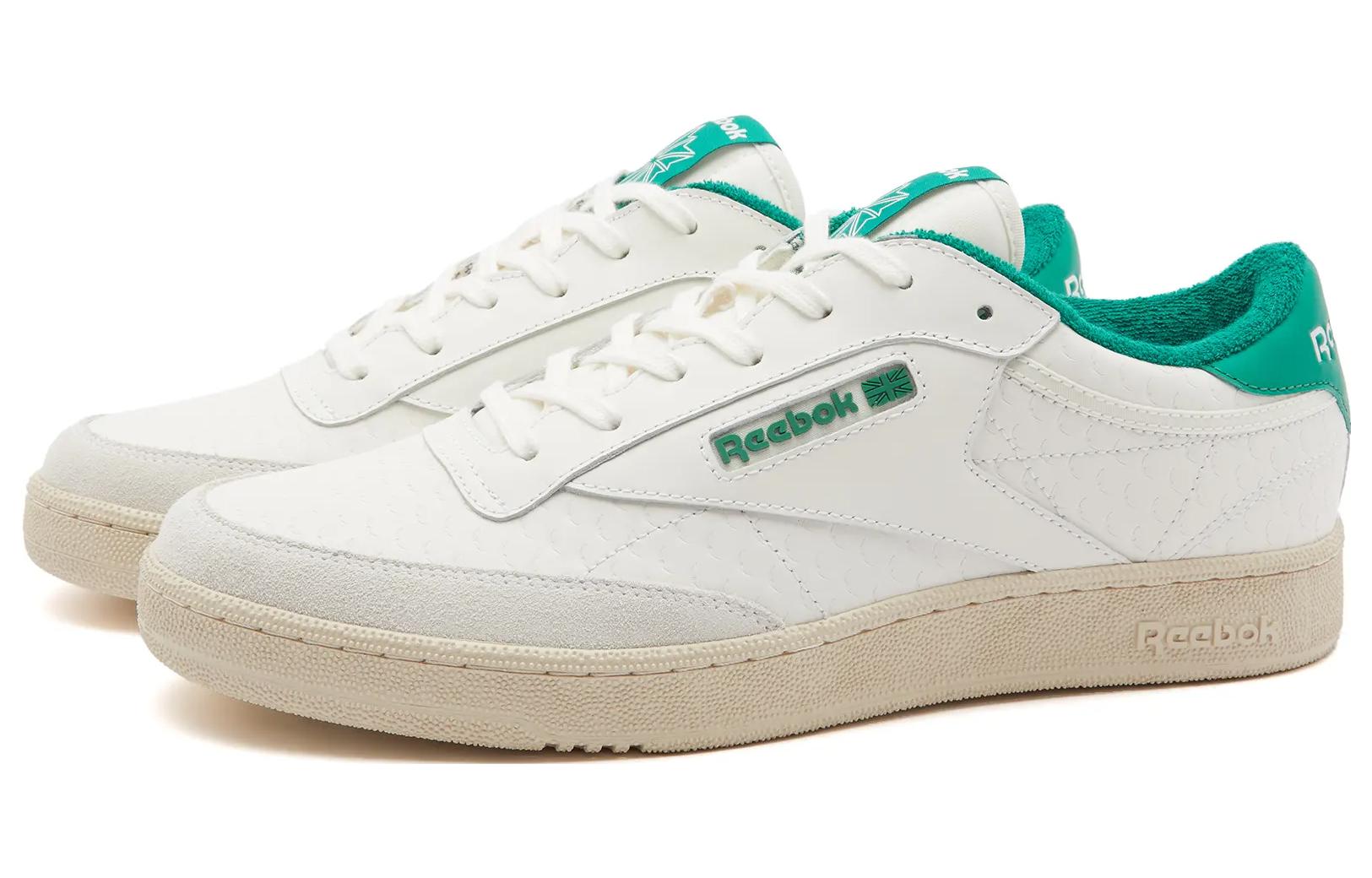 Lookbook リーボック クラブC 白/緑 RMIA011C99LEA0030155