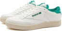 Lookbook リーボック クラブC 白/緑 RMIA011C99LEA0030155