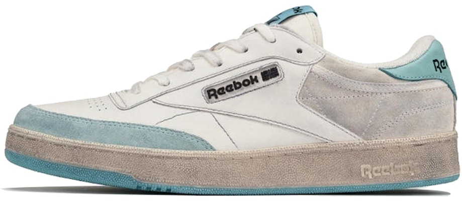 Reebok Club C 防滑耐磨 低筒 板鞋 男女皆宜 白藍 Buy Reebok Club C 防滑耐磨 低筒 板鞋 男女皆宜 白藍
