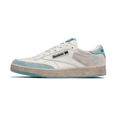 Reebok Club C 'White Light Blue Distressed'