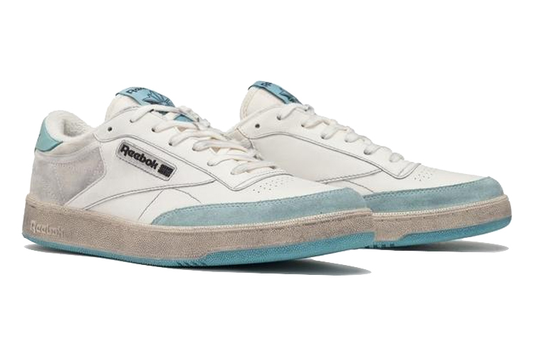 Lookbook Reebok Club C 'White Light Blue Distressed' RMIA011C99LEA0050140