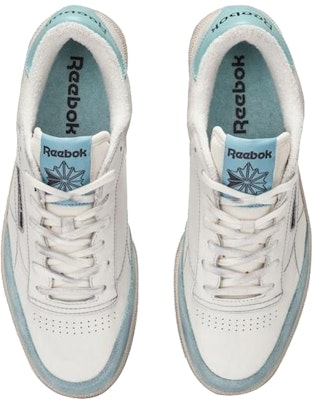 Reebok Club C 防滑耐磨 低筒 板鞋 男女皆宜 白藍 Shop Reebok Club C 防滑耐磨 低筒 板鞋 男女皆宜 白藍