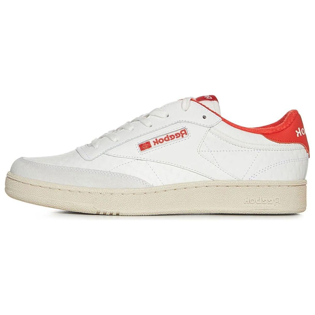 Buy Reebok Club C 'Putih Jingga Neon' RMIA011C99LEA003-0120