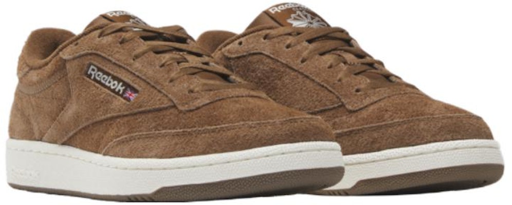 Reebok Club C 舒適 防滑耐磨 低筒 板鞋 男款 棕色 Lookbook Reebok Club C 舒適 防滑耐磨 低筒 板鞋 男款 棕色