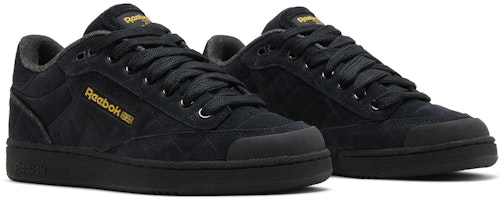 Reebok Club C Bulc 'Hitam Kuning Tim' 100034265 Cheap Reebok Club C Bulc 'Hitam Kuning Tim' 100034265