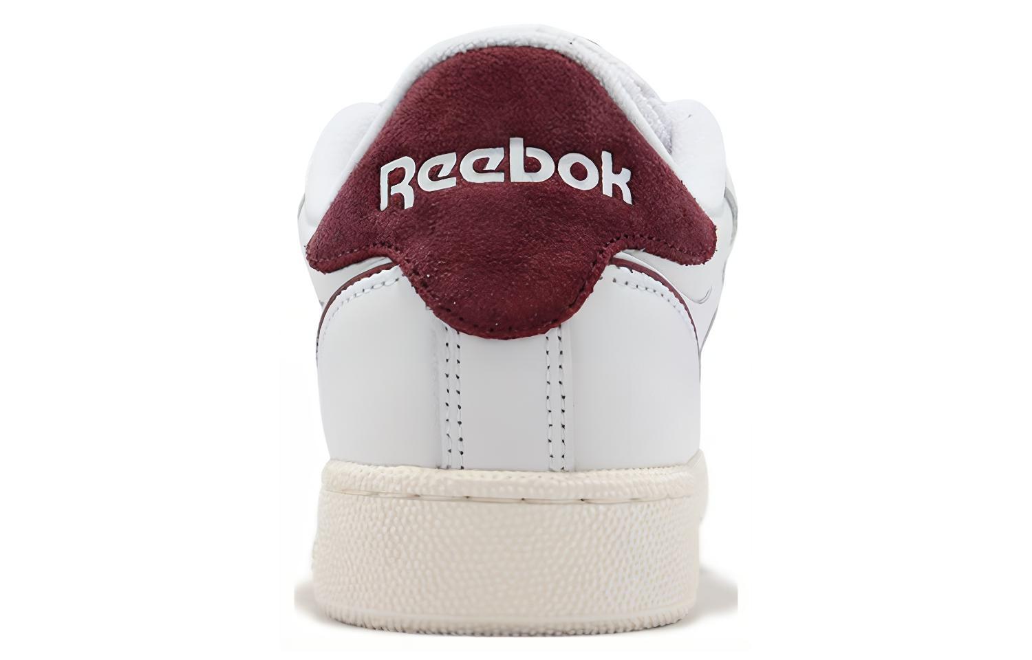 Shop Reebok Club C Bulc 'Blanco Clásico Burdeos' 100032938