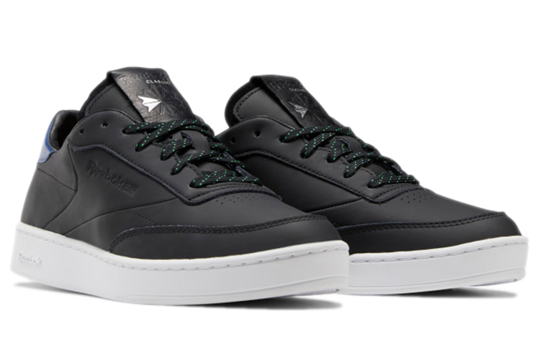 Lookbook Reebok Club C Clean ''Schwarz Batik Blau'' GW5111