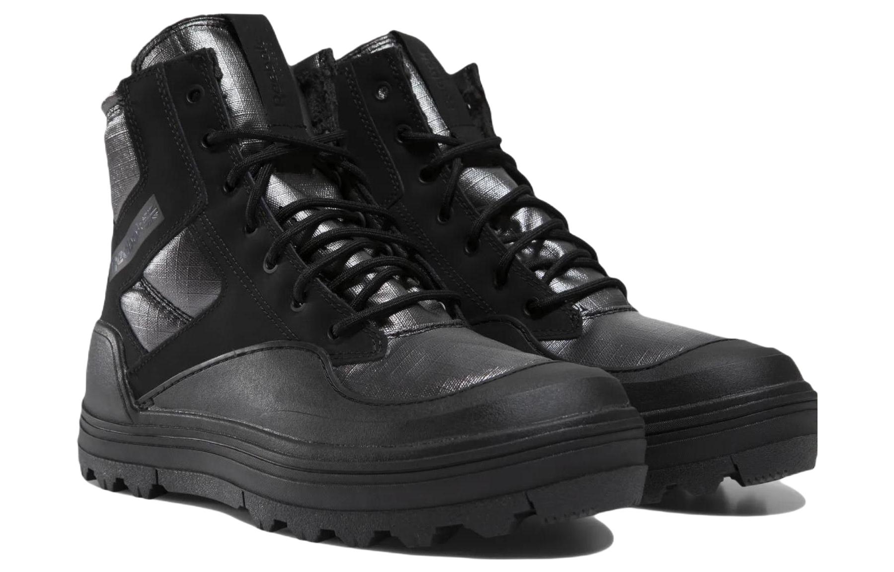 Lookbook 銳步 Club C 金剛大底 中筒 男用 黑色防滑耐磨 板鞋