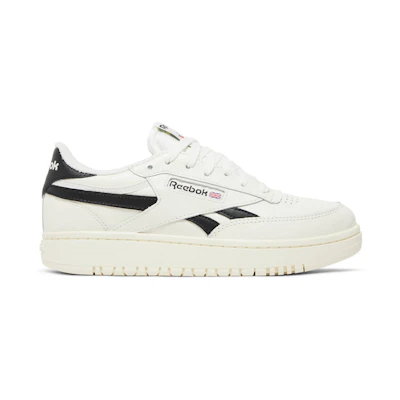 (W) Reebok Club C Double 'Chalk Black'