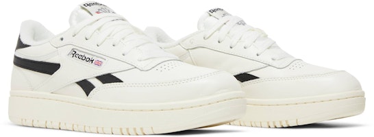 (W) Reebok Club C Double 'Blanco Tiza Negro' H04190 Cheap (W) Reebok Club C Double 'Blanco Tiza Negro' H04190