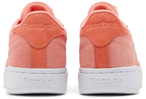 (W) Reebok Club C Double '扭曲珊瑚' FZ0848 Details for (W) Reebok Club C Double '扭曲珊瑚' FZ0848