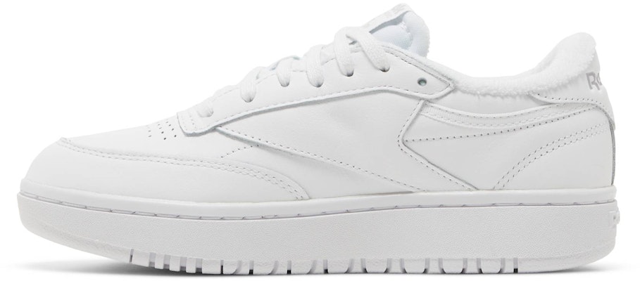 (Women) Reebok Club C Double 'White Cold Grey' GW0854 Lookbook (Women) Reebok Club C Double 'White Cold Grey' GW0854