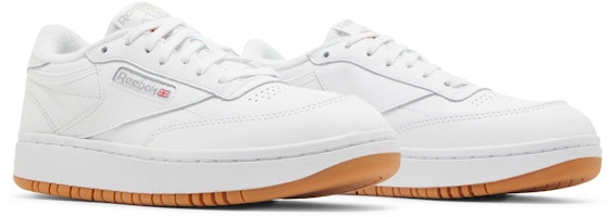 (W) 锐步Club C Double '白色橡胶底' FV5658 Cheap (W) 锐步Club C Double '白色橡胶底' FV5658