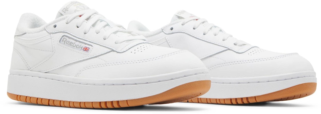 (女性)Reebok Club C Double 'White Gum' FV5658 Cheap (女性)Reebok Club C Double 'White Gum' FV5658