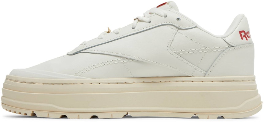 (Women) Reebok Club C Double Geo 'Chalk Alabaster' GX8765 Lookbook (Women) Reebok Club C Double Geo 'Chalk Alabaster' GX8765