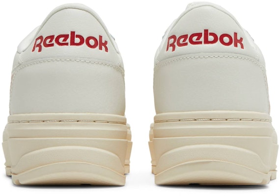(Women) Reebok Club C Double Geo 'Chalk Alabaster' GX8765 Details for (Women) Reebok Club C Double Geo 'Chalk Alabaster' GX8765