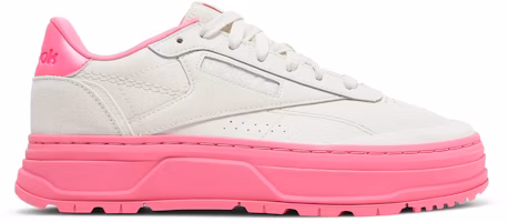 (Women) Reebok Club C Double Geo 'Chalk Atomic Pink' GW5437 (Women) Reebok Club C Double Geo 'Chalk Atomic Pink' GW5437