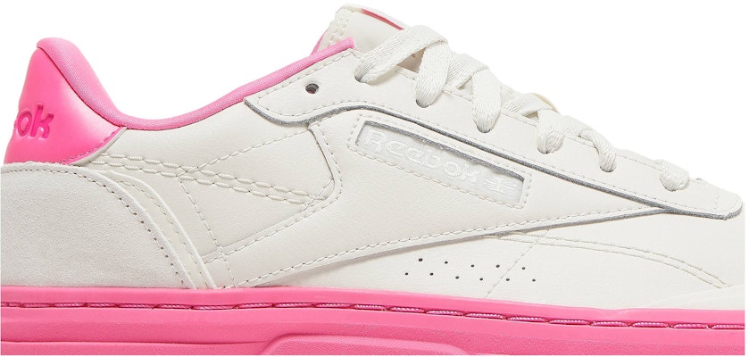 (W) Reebok Club C Double Geo 'Chalk Atomic Pink' Wanita GW5437 Order (W) Reebok Club C Double Geo 'Chalk Atomic Pink' Wanita GW5437