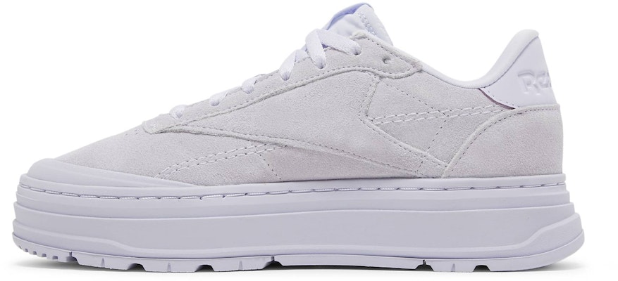 (Women) Reebok Club C Double Geo 'Lucid Lilac' GX7543 Lookbook (Women) Reebok Club C Double Geo 'Lucid Lilac' GX7543