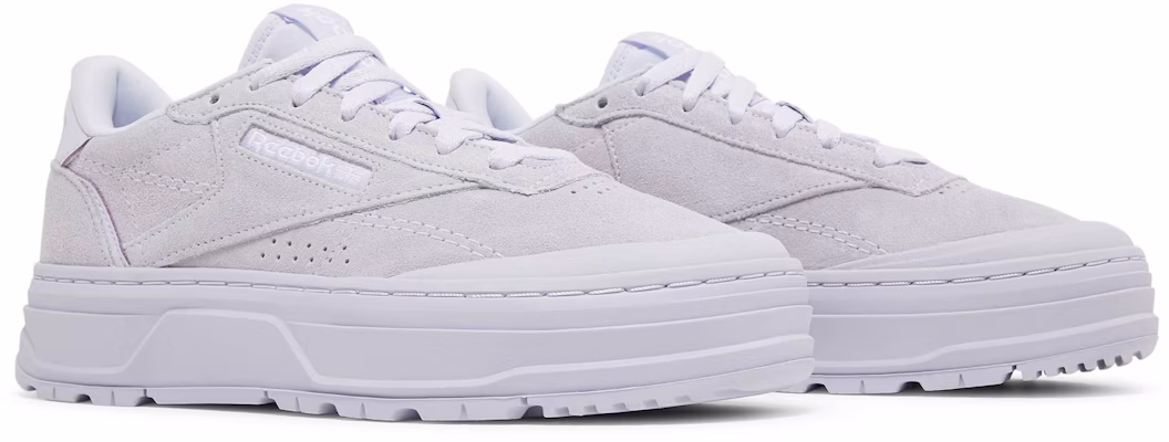 (Women) Reebok Club C Double Geo 'Lucid Lilac' GX7543 Cheap (Women) Reebok Club C Double Geo 'Lucid Lilac' GX7543
