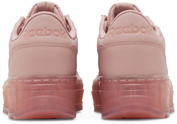 (Women) Reebok Club C Double Geo 'Smokey Rose' GZ6420 Details for (Women) Reebok Club C Double Geo 'Smokey Rose' GZ6420