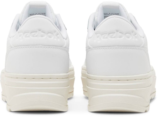 (W) Reebok Club C Double Geo 'Putih Sepenuhnya' H69140 Details for (W) Reebok Club C Double Geo 'Putih Sepenuhnya' H69140