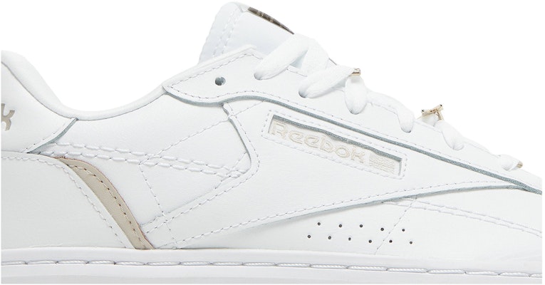 (W) Reebok Club C Double Geo 'White Moonstone' Putih GX8766 Order (W) Reebok Club C Double Geo 'White Moonstone' Putih GX8766