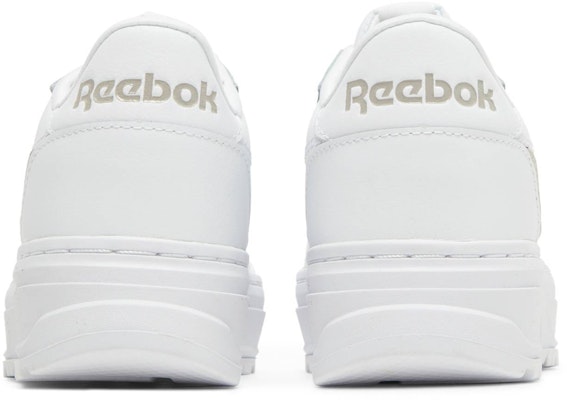 (W) Reebok Club C Double Geo 'White Moonstone' Putih GX8766 Details for (W) Reebok Club C Double Geo 'White Moonstone' Putih GX8766