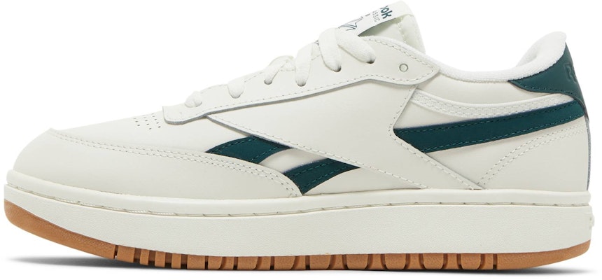 (Women) Reebok Club C Double Revenge 'Chalk Forest Green' GY9741 Lookbook (Women) Reebok Club C Double Revenge 'Chalk Forest Green' GY9741