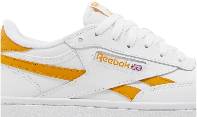 (Women) Reebok Club C Double Revenge 'White Bright Ochre' GY9740 Order (Women) Reebok Club C Double Revenge 'White Bright Ochre' GY9740