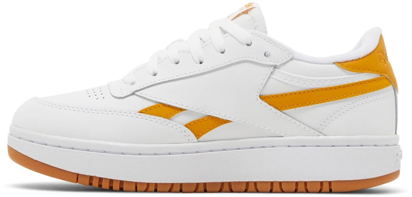 (Women) Reebok Club C Double Revenge 'White Bright Ochre' GY9740 Lookbook (Women) Reebok Club C Double Revenge 'White Bright Ochre' GY9740
