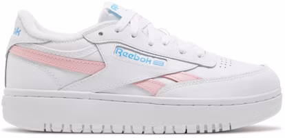 (Women) Reebok Club C Double Revenge 'White Pink Glow' GV7030 (Women) Reebok Club C Double Revenge 'White Pink Glow' GV7030