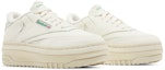 Cheap (W) Reebok Club C Extra 'Chalk Glen Green' - Kasut Retro Hijau Glen Klasik 100010060