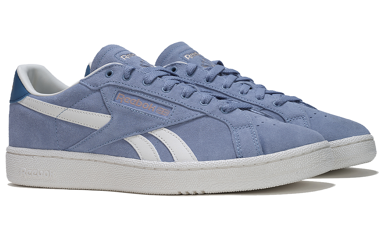 Lookbook Reebok Club C Ground UK 'Vintage Blue' Sepatu Pria Retro Biru 100074643