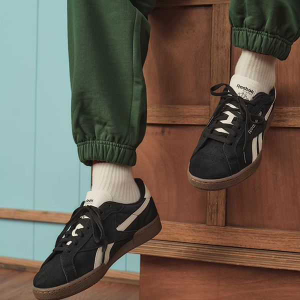 Details for Reebok Club C Grounds UK 'Goma Negra' 100033053