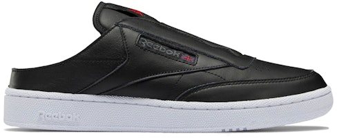 Reebok Club C Laceless Mule 'Black Grey' H01588 Reebok Club C Laceless Mule 'Black Grey' H01588