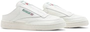 Cheap Reebok Club C Laceless Mule 'Chalk Glen Green' dalam Bahasa Melayu. H01587