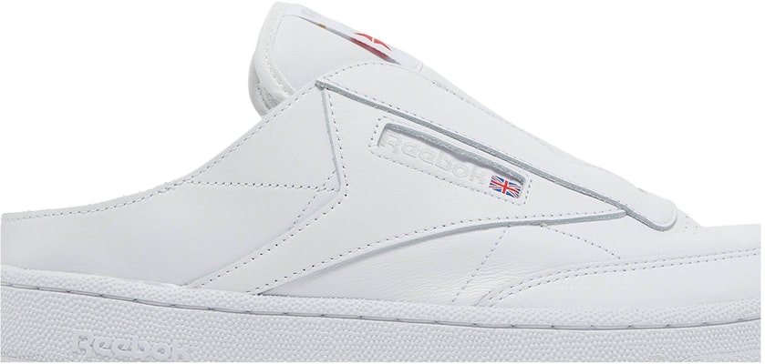 Reebok Club C Laceless Mule 'Triple White' H01583 Order Reebok Club C Laceless Mule 'Triple White' H01583