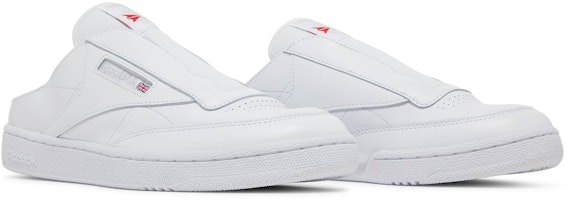 Reebok Club C 無鞋帶穆勒鞋 '純白' H01583 Cheap Reebok Club C 無鞋帶穆勒鞋 '純白' H01583