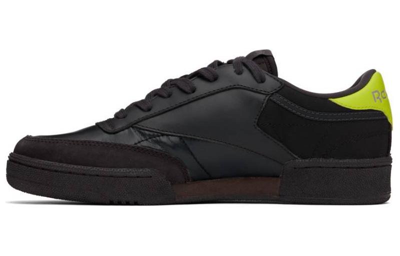 Reebok Club C Low 'Black Yellow' RMIA011C99FAB0014657