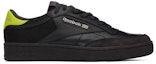 Order Reebok Club C Rendah 'Hitam Kuning' RMIA011C99FAB0014657