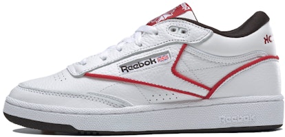 Reebok Club C Mid 2 'White Flash Red' GZ5718 Reebok Club C Mid 2 'White Flash Red' GZ5718