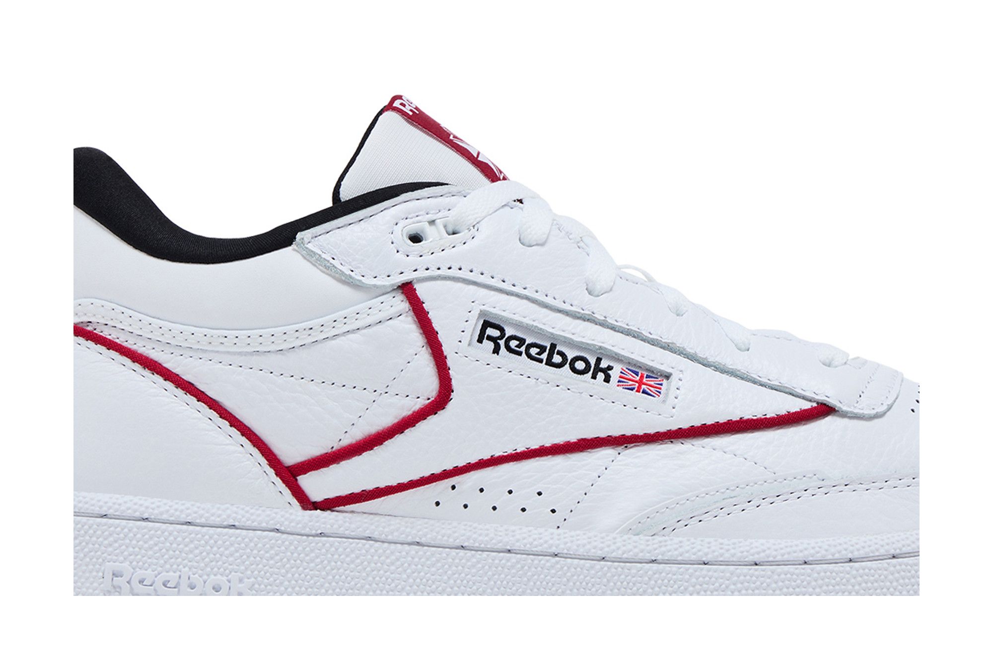 Order Reebok Club C Mid 2 ''Blanc Flash Rouge'' GZ5718