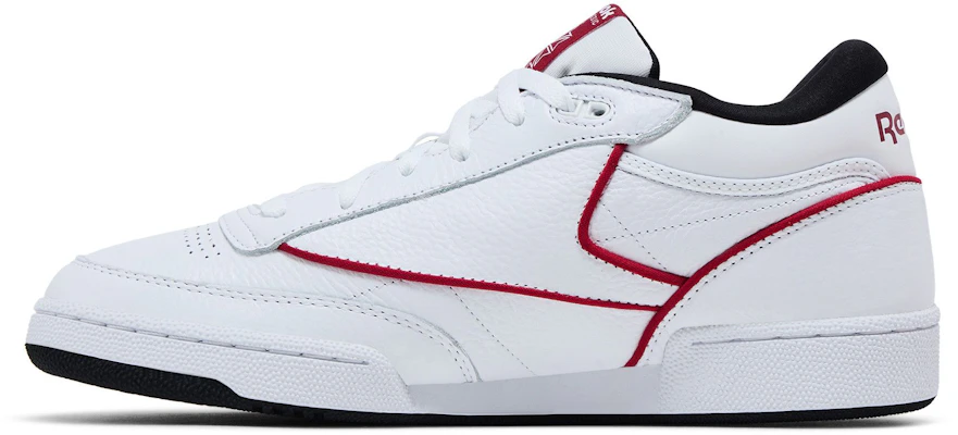 Reebok Club C Mid 2 ''Blanc Flash Rouge'' GZ5718 Lookbook Reebok Club C Mid 2 ''Blanc Flash Rouge'' GZ5718